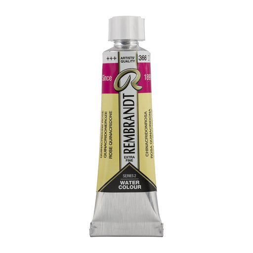 REMBRANDT WATERCOLOURS REMBRANDT WATERCOLOURS Rembrandt Watercolour 10ml - 366 - Quinacridone Rose