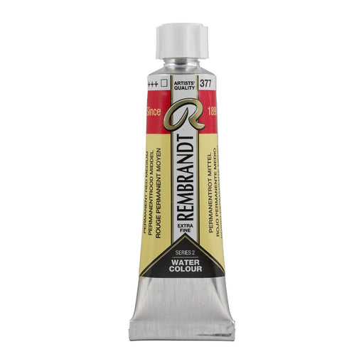 REMBRANDT WATERCOLOURS REMBRANDT WATERCOLOURS Rembrandt Watercolour 10ml - 377 - Permanent Red Medium