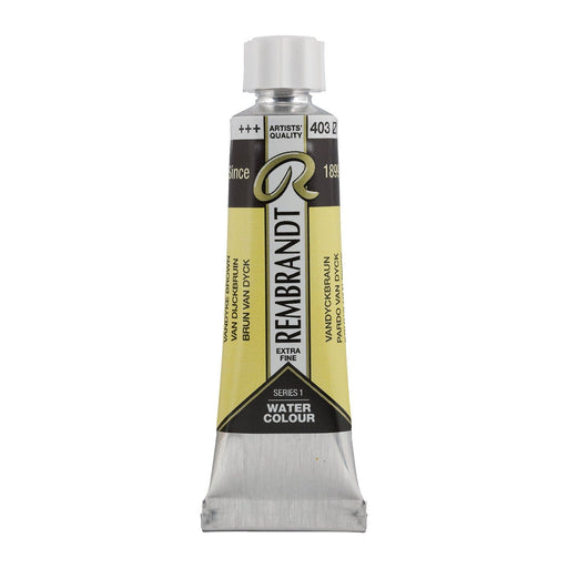 REMBRANDT WATERCOLOURS REMBRANDT WATERCOLOURS Rembrandt Watercolour 10ml - 403 - Vandyke Brown