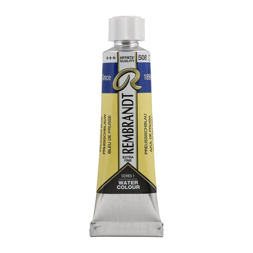 REMBRANDT WATERCOLOURS REMBRANDT WATERCOLOURS Rembrandt Watercolour 10ml - 508 - Prussian Blue