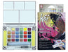 SAKURA SAKURA Sakura Koi Watercolours 24 Metallic Set Pearlescent & Fluro