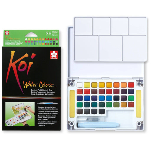 SAKURA SAKURA Sakura Koi Watercolours 36 Plein Air Set