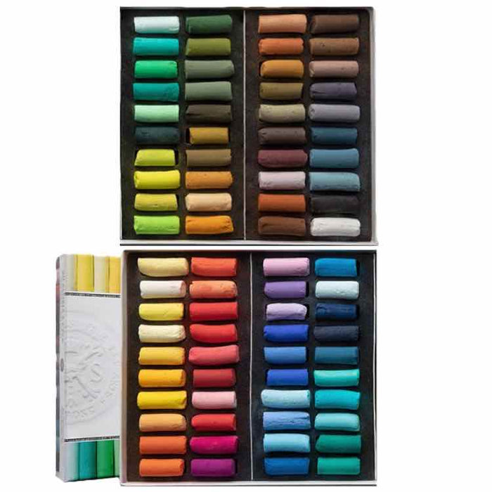 SENNELIER SOFT PASTELS SENNELIER Sennelier 80 Assorted Half Soft Pastel Set