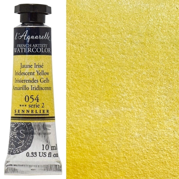 SENNELIER WATERCOLOURS SENNELIER WATERCOLOURS Sennelier Artist Watercolour 054 Iridescent Yellow 10ml