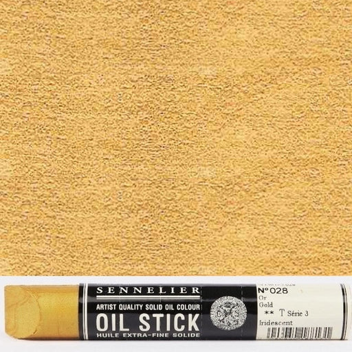 SENNELIER OIL STICKS SENNELIER Sennelier Oil Stick 38ml No.028 Gold