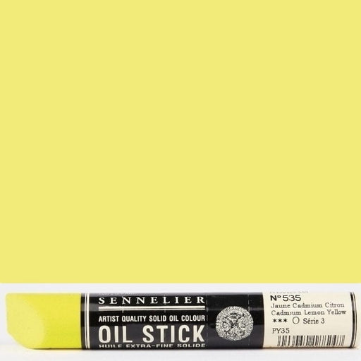 SENNELIER OIL STICKS SENNELIER Sennelier Oil Stick 38ml No.535 Cadmium Lemon Yellow