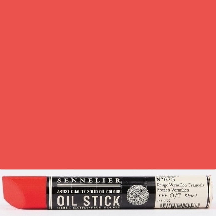 SENNELIER OIL STICKS SENNELIER Sennelier Oil Stick 38ml No.675 French Vermillion