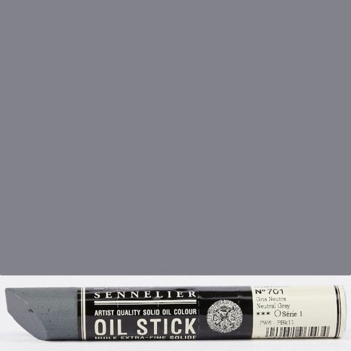 SENNELIER OIL STICKS SENNELIER Sennelier Oil Stick 38ml No.701 Neutral Grey