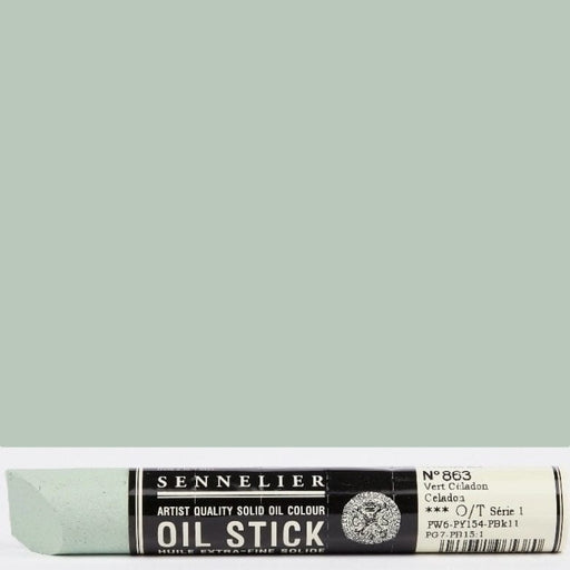 SENNELIER OIL STICKS SENNELIER Sennelier Oil Stick 38ml No.863 Celadon