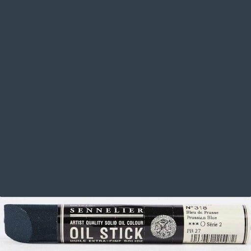 SENNELIER OIL STICKS SENNELIER Sennelier Oil Stick in Prussian Blue 38ml No.318