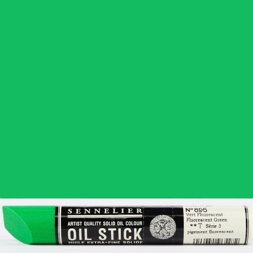 SENNELIER OIL STICKS SENNELIER Sennelier Oil Stick Neon Green 38ml No.895