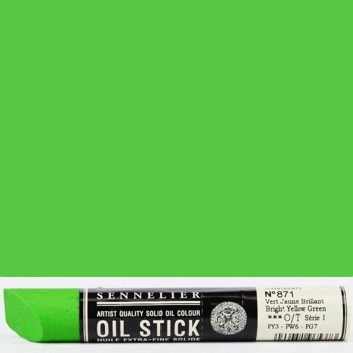 Sennelier Oil Stick 38ml No.871 Bright Yellow Green