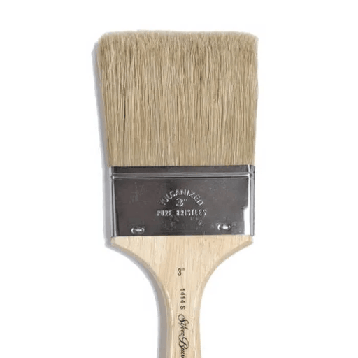 SILVER BRUSH SILVER BRUSH Silver Brush 1414S White Bristle Varnish Brush