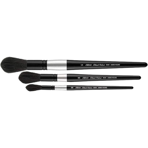 Silver Brush 3025S Black Velvet Watercolour Brushes - The Sydney Art Store