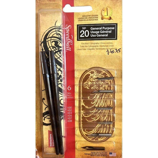 Speedball Calligraphy Set No.20 General Purpose - The Sydney Art Store