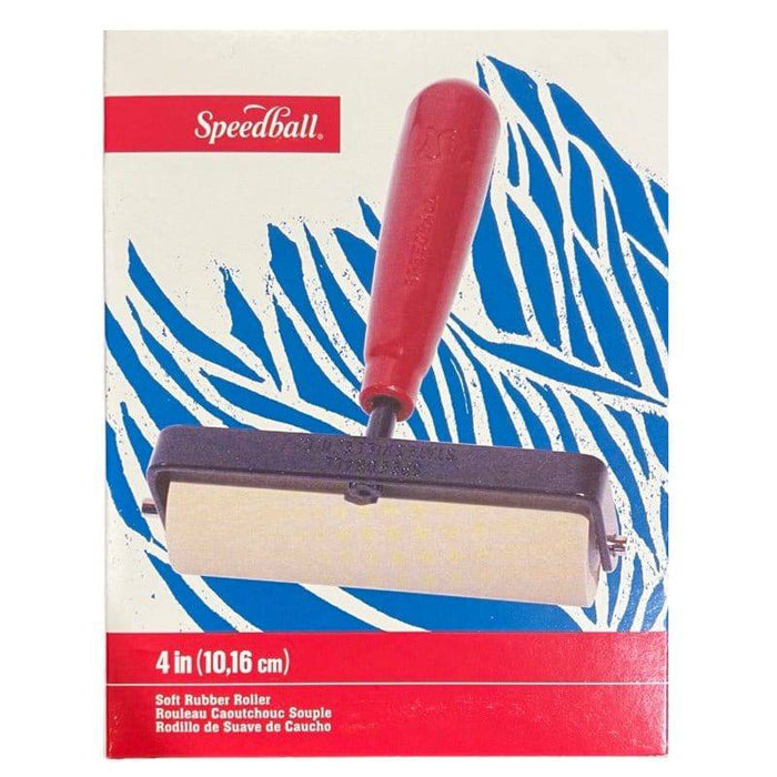 Speedball Soft Rubber Roller 4'' Inches