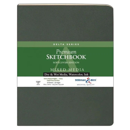 STILLMAN & BIRN STILLMAN & BIRN Stillman & Birn Delta Series Premium Sketchbook ( 26 Sheets 270gsm 140x216mm )
