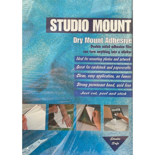 STUDIO MOUNT STUDIO MOUNT Studio Mount Dry Mount Adhesive A3 10 Sheets