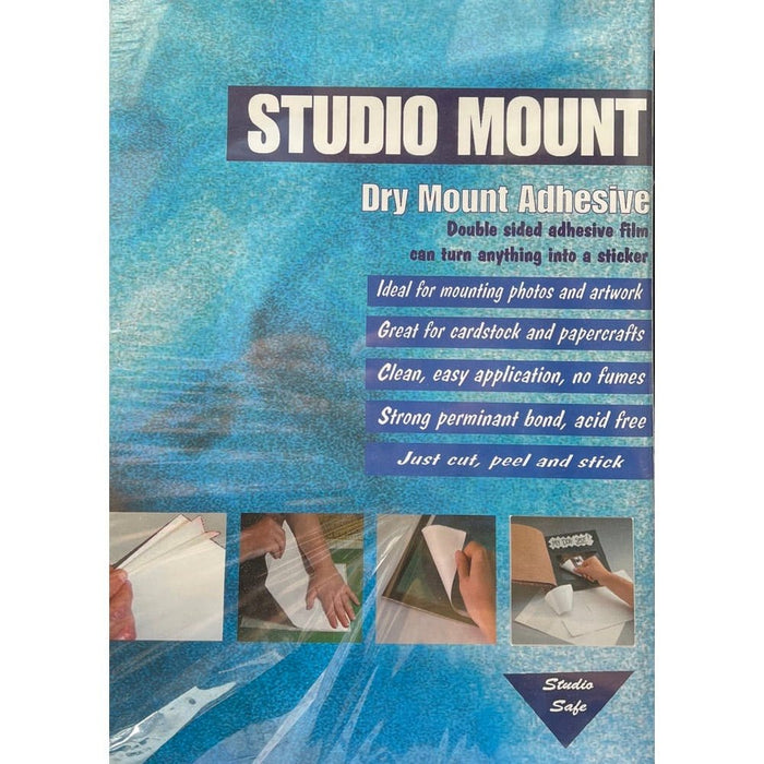 STUDIO MOUNT STUDIO MOUNT Studio Mount Dry Mount Adhesive A3 10 Sheets