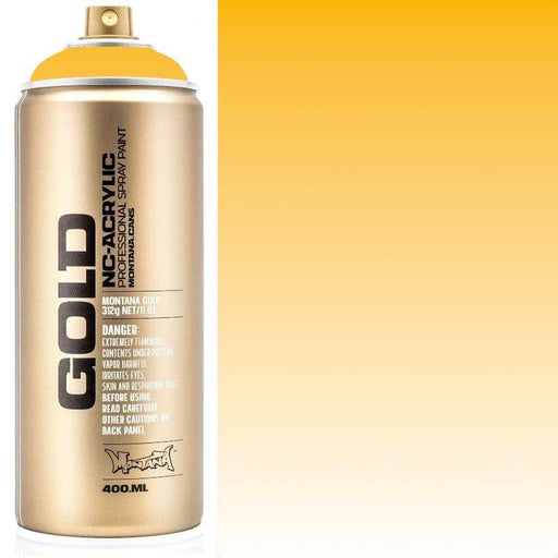 MONTANA MONTANA T1220 Montana Gold Can Transparent Yellow 400ml