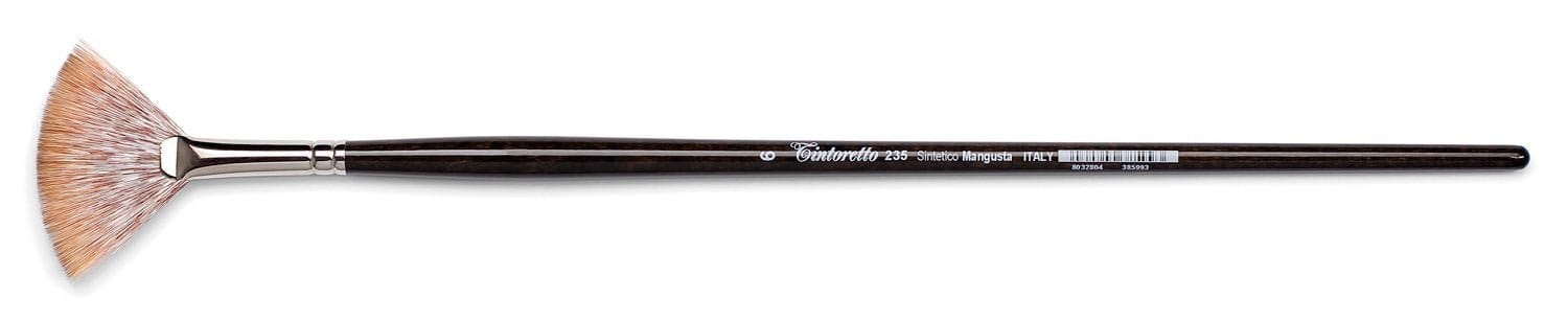 Tintoretto 235 Mongoose Synthetic Fan - The Sydney Art Store