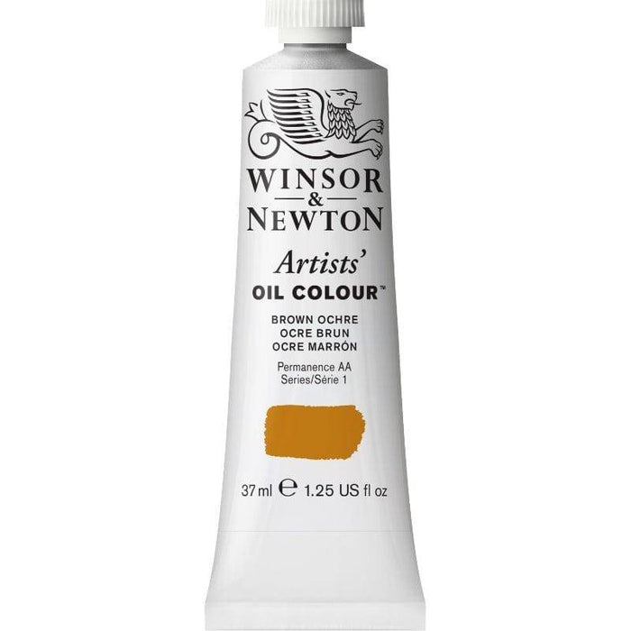 WINSOR & NEWTON ARTIST OILS WINSOR & NEWTON W&N Artist's Oil 37ml Brown Ochre 059