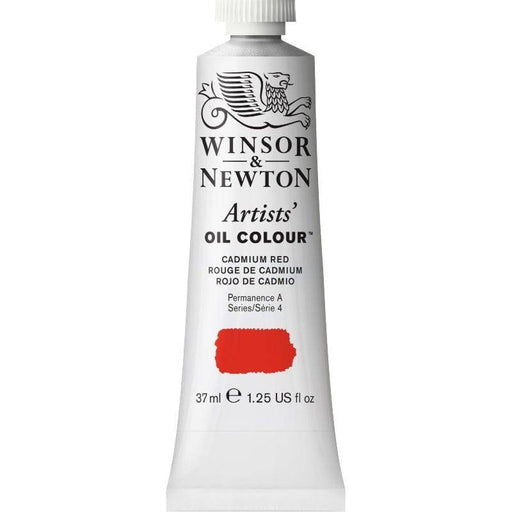 WINSOR & NEWTON ARTIST OILS WINSOR & NEWTON W&N Artist's Oil 37ml Cadmium Red 094