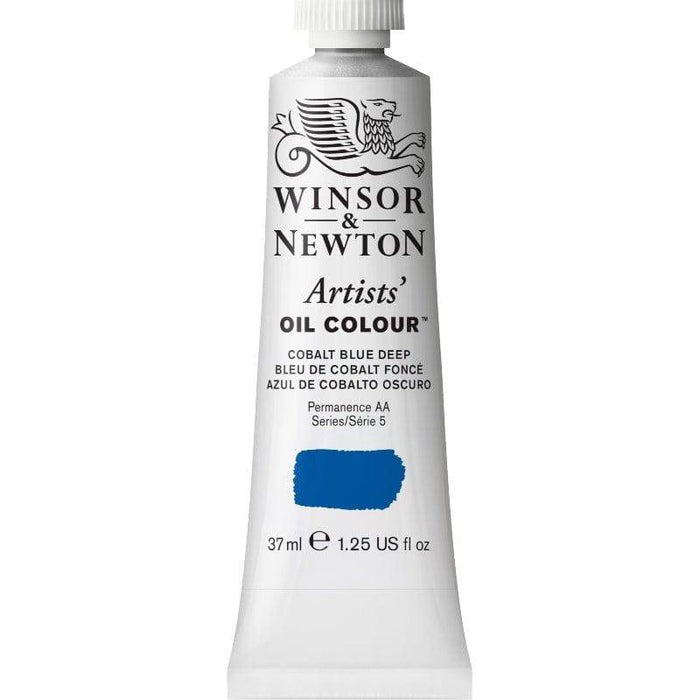 WINSOR & NEWTON ARTIST OILS WINSOR & NEWTON W&N Artist's Oil 37ml Cobalt Blue Deep 180