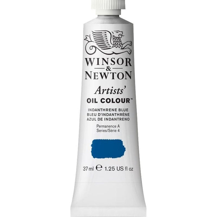 WINSOR & NEWTON ARTIST OILS WINSOR & NEWTON W&N Artist's Oil 37ml Indanthrene Blue 321