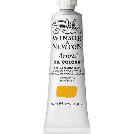 WINSOR & NEWTON ARTIST OILS WINSOR & NEWTON W&N Artist's Oil 37ml Naples Yellow Deep 425