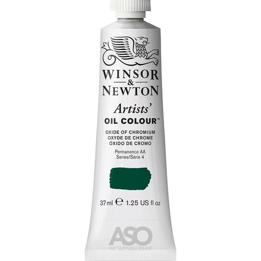 WINSOR & NEWTON ARTIST OILS WINSOR & NEWTON W&N Artist's Oil 37ml Oxide of Chromium 459