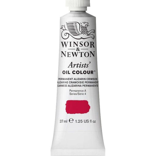 WINSOR & NEWTON ARTIST OILS WINSOR & NEWTON W&N Artist's Oil 37ml Permanent Alizarin Crimson 468