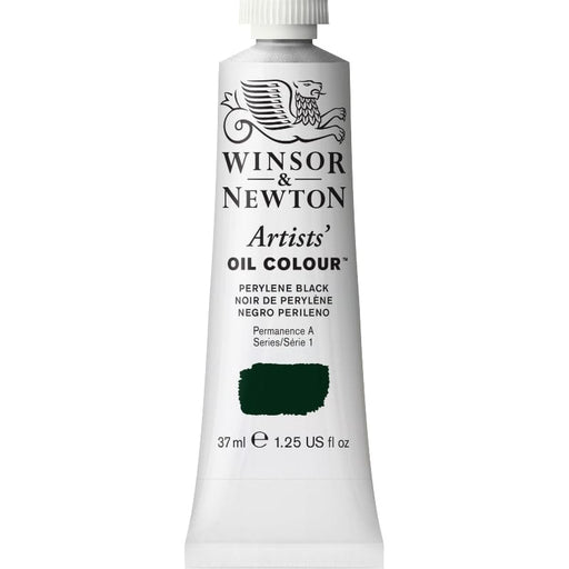 WINSOR & NEWTON ARTIST OILS WINSOR & NEWTON W&N Artist's Oil 37ml Perylene Black 505