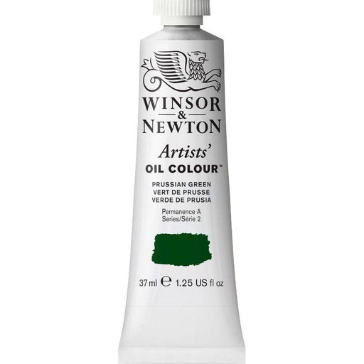 WINSOR & NEWTON ARTIST OILS WINSOR & NEWTON W&N Artist's Oil 37ml Prussian Green 540