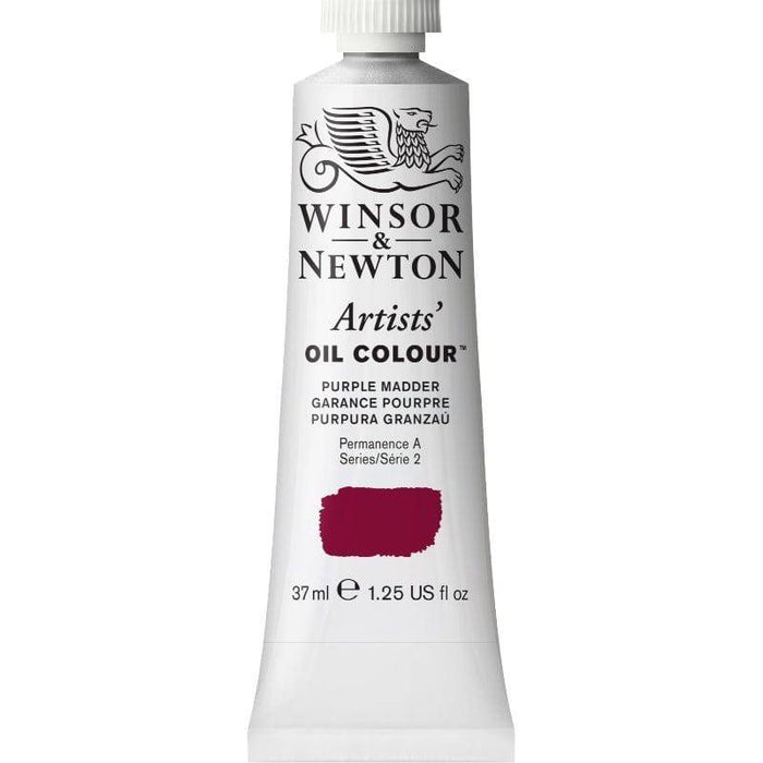 WINSOR & NEWTON ARTIST OILS WINSOR & NEWTON W&N Artist's Oil 37ml Purple Madder 543