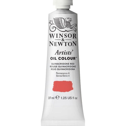 WINSOR & NEWTON ARTIST OILS WINSOR & NEWTON W&N Artist's Oil 37ml Quinacridone Red 548