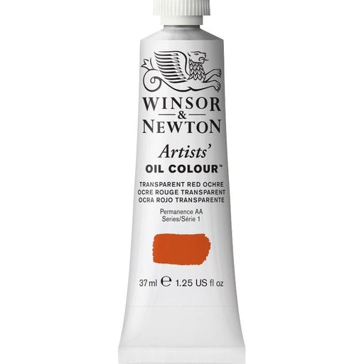 WINSOR & NEWTON ARTIST OILS WINSOR & NEWTON W&N Artist's Oil 37ml Transparent Red Ochre 647