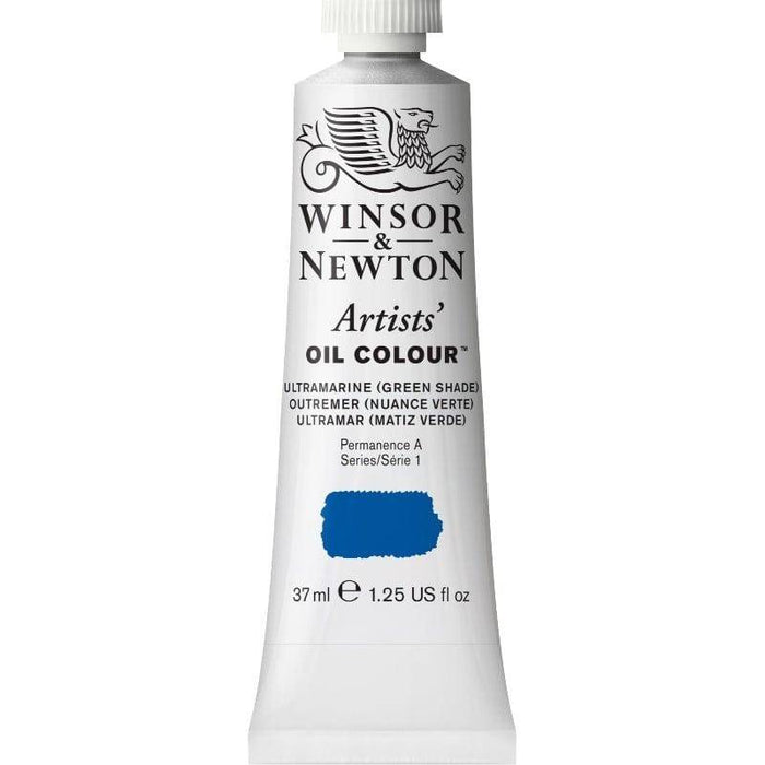 WINSOR & NEWTON ARTIST OILS WINSOR & NEWTON W&N Artist's Oil 37ml Ultramarine (Green Shade) 667