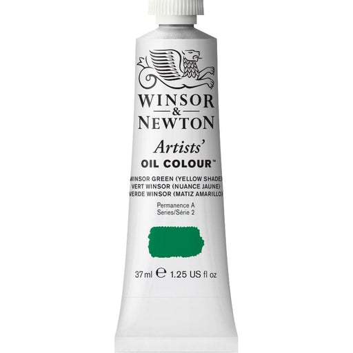 WINSOR & NEWTON ARTIST OILS WINSOR & NEWTON W&N Artist's Oil 37ml Winsor Green (Yellow Shade) 721