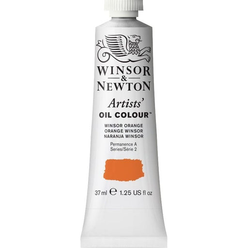 WINSOR & NEWTON ARTIST OILS WINSOR & NEWTON W&N Artist's Oil 37ml Winsor Orange 724
