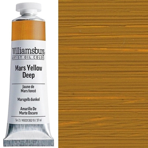 WILLIAMSBURG OILS WILLIAMSBURG Williamsburg Oils 37ml Mars Yellow Deep