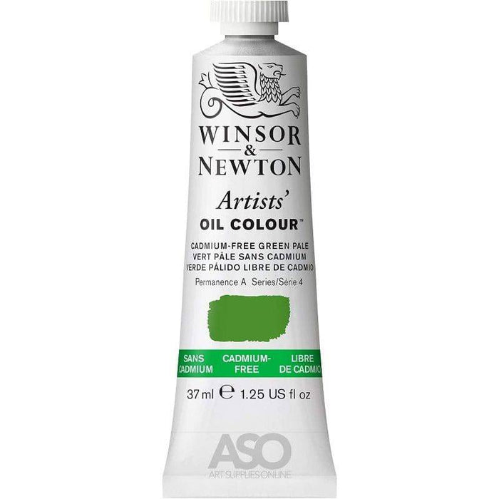 W&N Artist's Oil 37ml Cad Free Green Pale 897