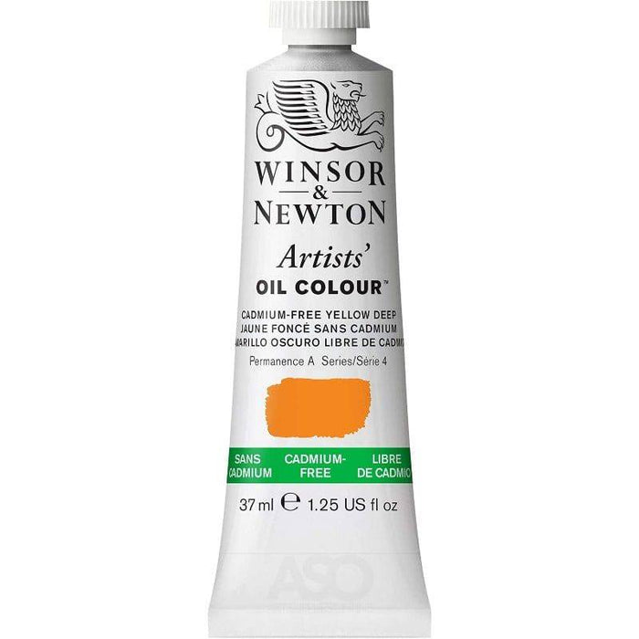 W&N Artist's Oil 37ml Cadmium-Free Yellow Deep 891