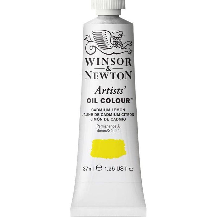 W&N Artist's Oil 37ml Cadmium Lemon 086