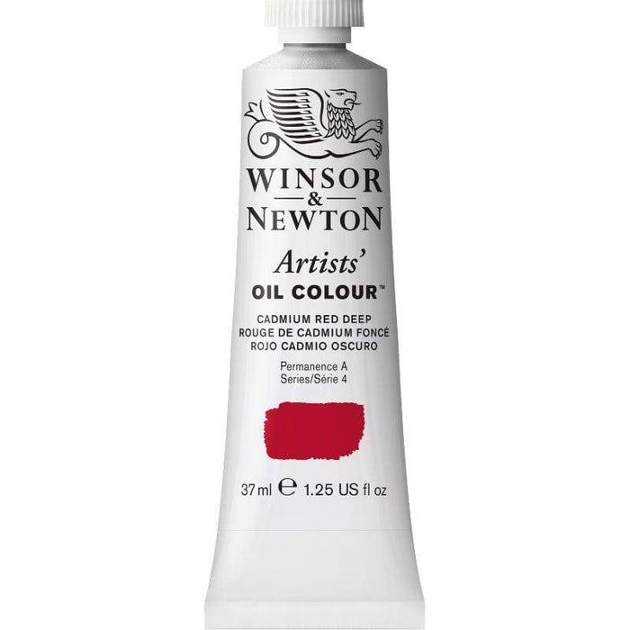 W&N Artist's Oil 37ml Cadmium Red Deep 097