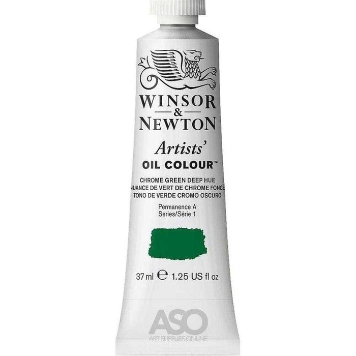 W&N Artist's Oil 37ml Chrome Green Deep Hue 147