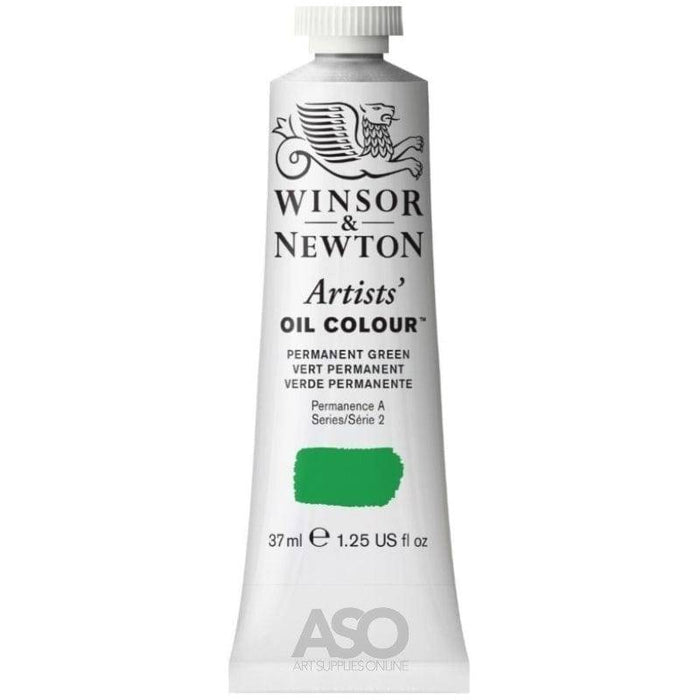 W&N Artist's Oil 37ml Permanent Green 481