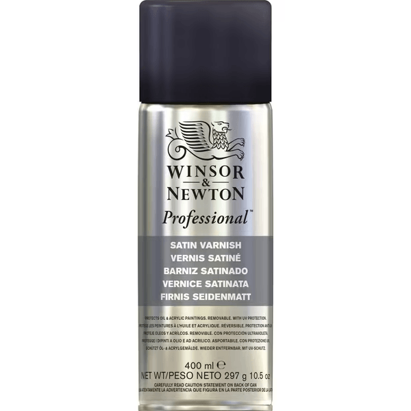 Winsor & Newton Professional Satin Varnish (Aerosol) 400ml