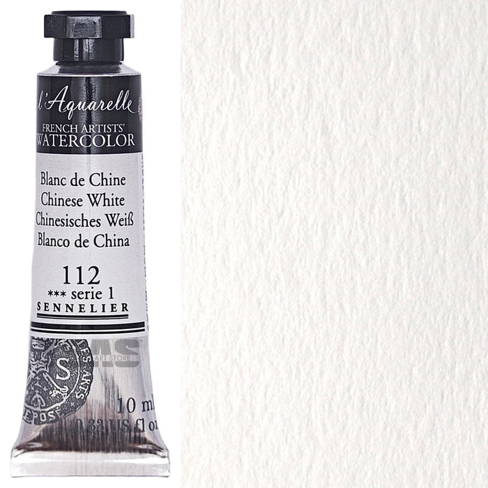 Sennelier Artist Watercolour 112 Chinese White 10ml