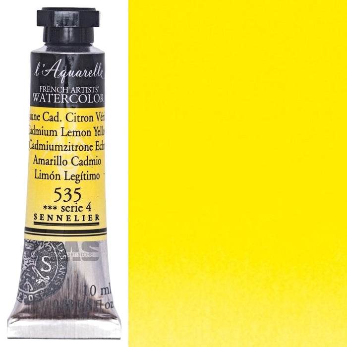 Sennelier Artist Watercolour 535 Cadmium Lemon Yellow 10ml